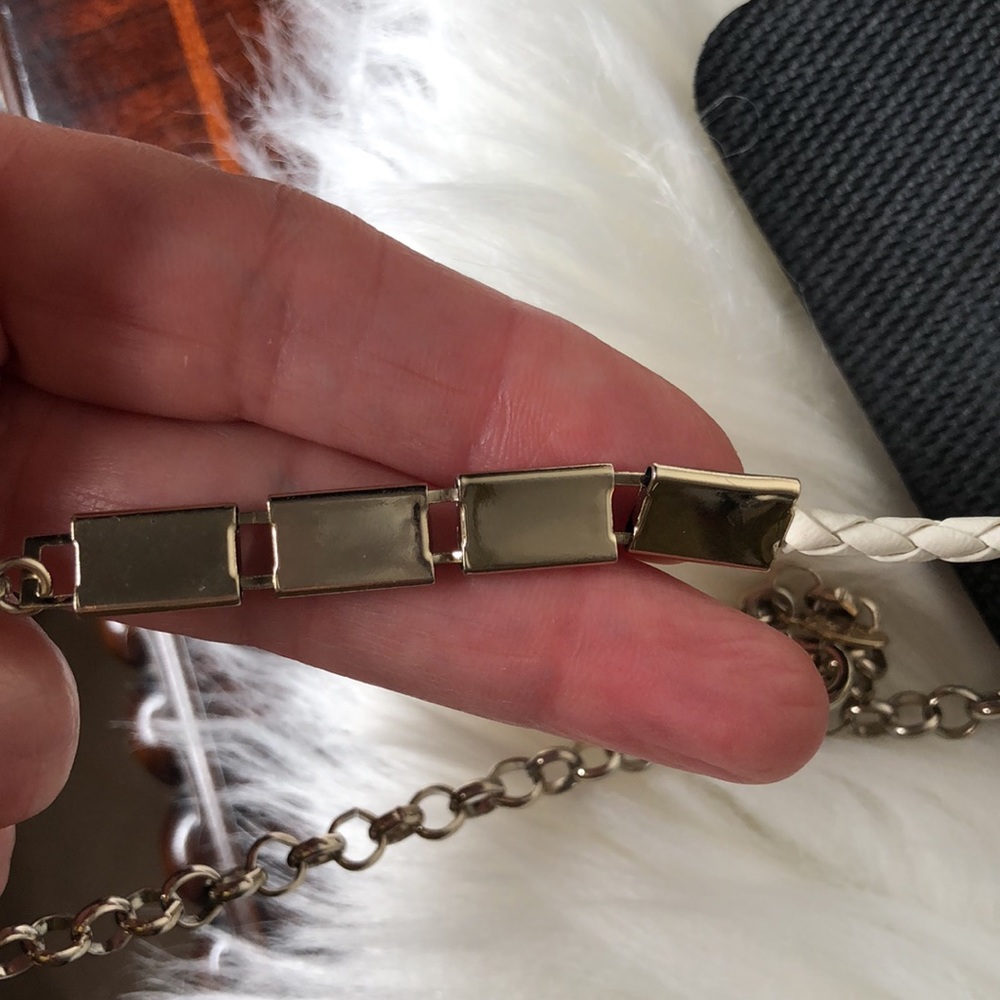 Vintage Necklace- Beads/Mother of Pearl/Faux/Silver Unique Chain - Picture 15 of 17